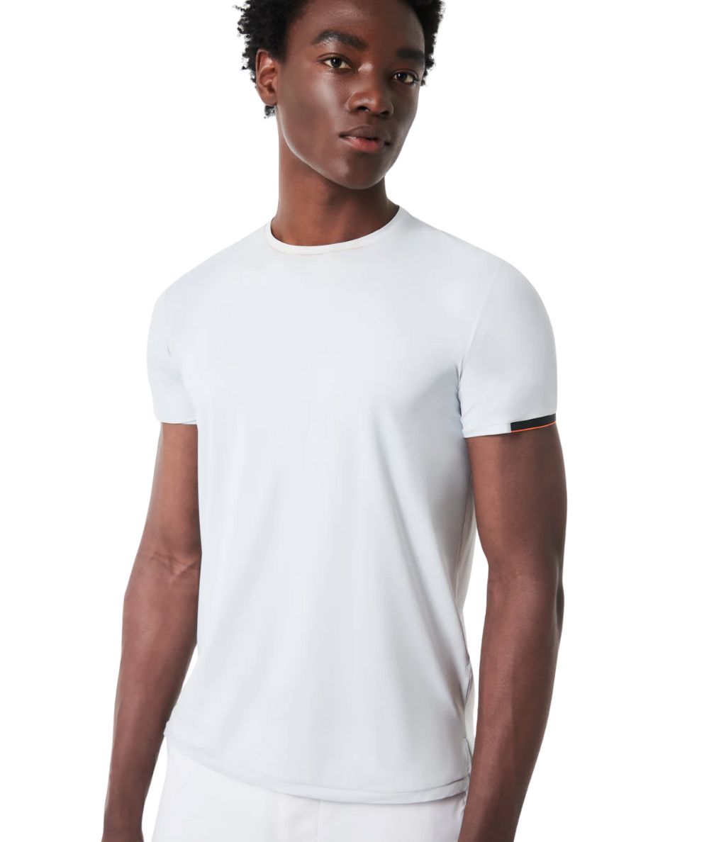 RRD T-shirt Oxford Logo Manica 25216 Bianco