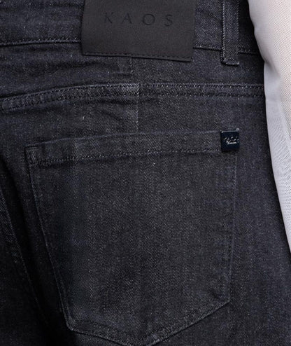 KAOS DENIM Jeans a Gamba Larga SI6MG004 Nero