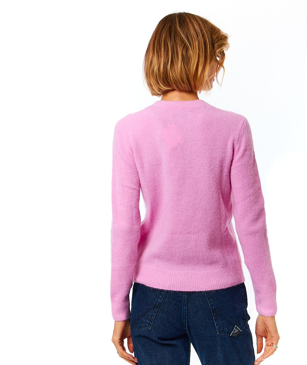 Maglione con collo rialzato Colore panna - RESERVED - YS437-01X Maglione con collo rialzato Colore panna - RESERVED - YS437-01X