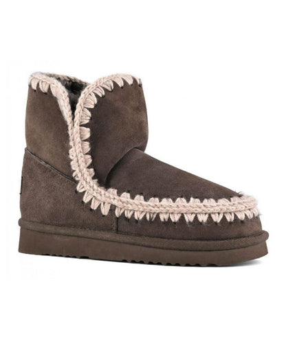 MOU STIVALI IN PELLE SCAMOSCIATA ESKIMO 18 MU.FW101001A MOCHA