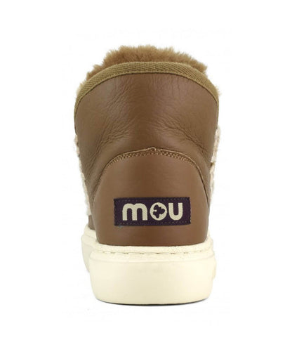 MOU SNEAKER IN PELLE ESKIMO BOLD MU.FW411000B NOCCIOLA