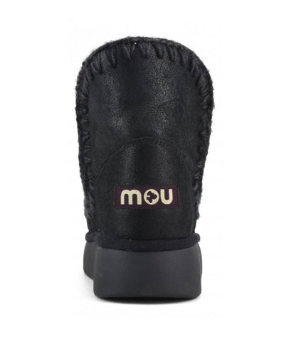 MOU STIVALI IN PELLE ESKIMO 18 BOUNCE MU.FW531002B NERO/GRIGIO