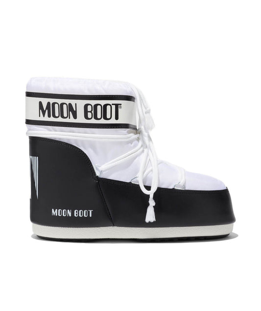 MOON BOOT STIVALE BASSO IN NYLON ICON LOW 14093400 BIANCO