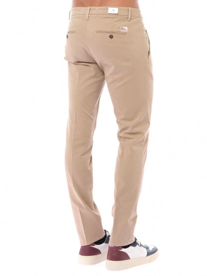 ROY ROGER'S PANTALONE NEW ROLF IN GABARDINA WINTER RRU013C8700112 NOCCIOLA