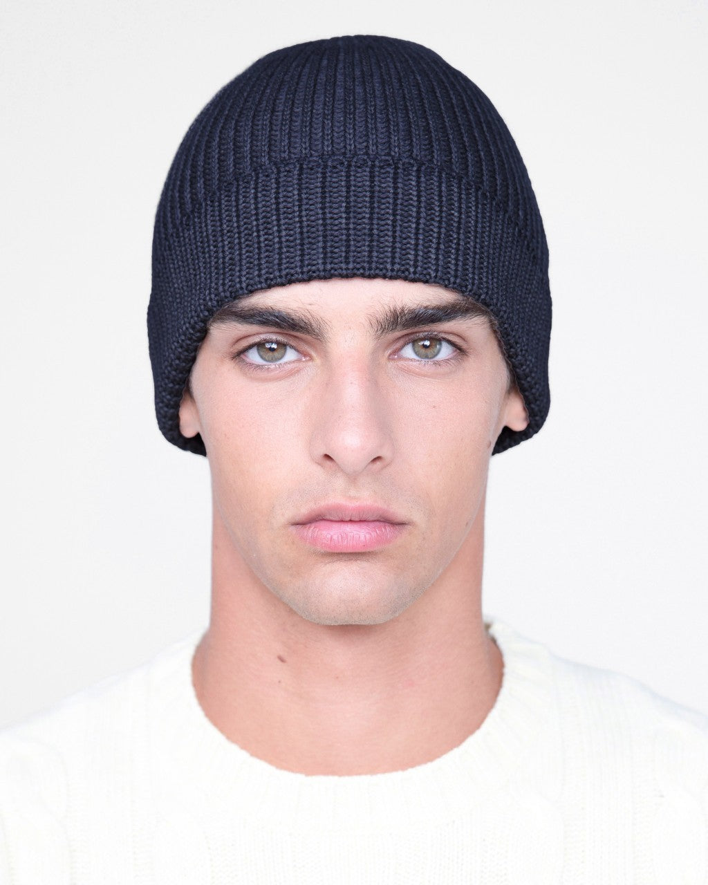 FILIPPO DE LAURENTIIS CAPPELLO IN LANA MERINO HATWG/WM5PV INDACO