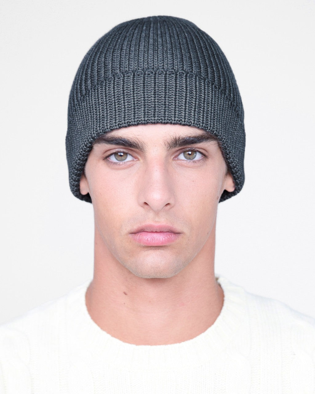 FILIPPO DE LAURENTIIS CAPPELLO IN LANA MERINO HATWG/WM5PV BLU ASFALTO