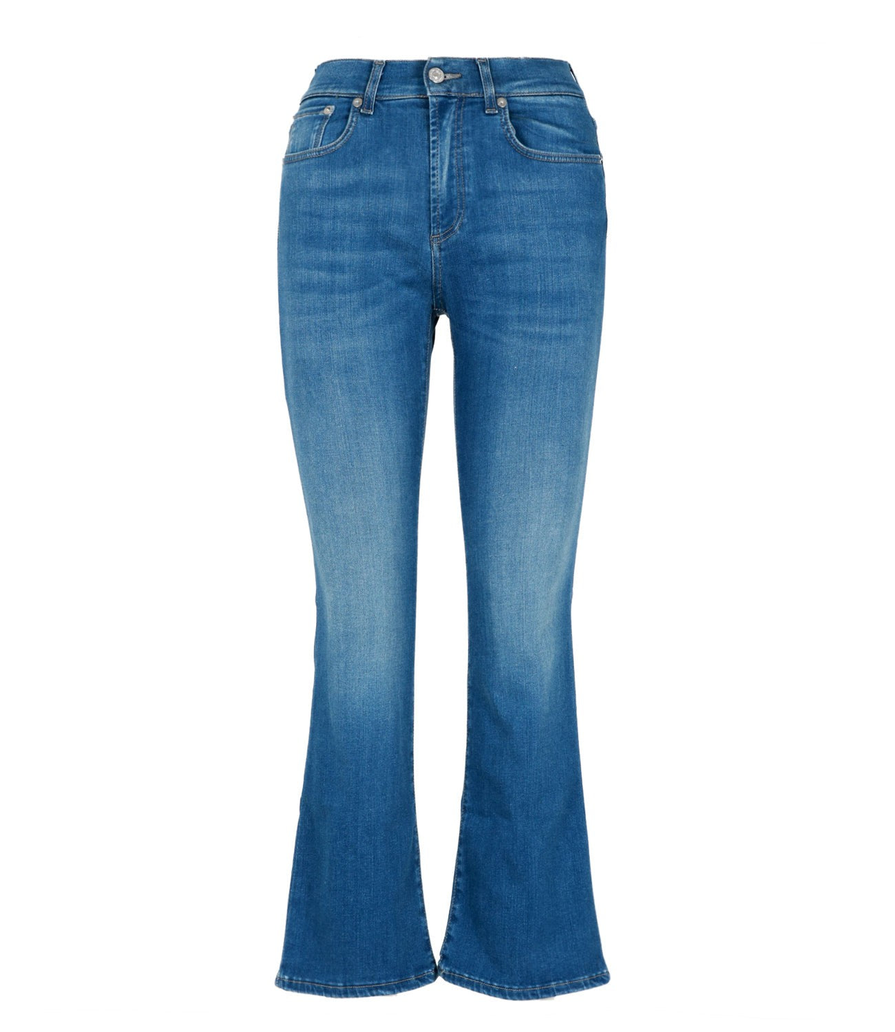 ROY ROGER'S JEANS A PALAZZO ZANDRA HEM MODAL STRETCH RND104D5161843 DENIM