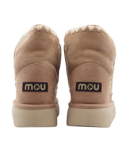 MOU STIVALI IN PELLE SCAMOSCIATA ESKIMO 18 BOUNCE MU.FW531002A CAMMELLO