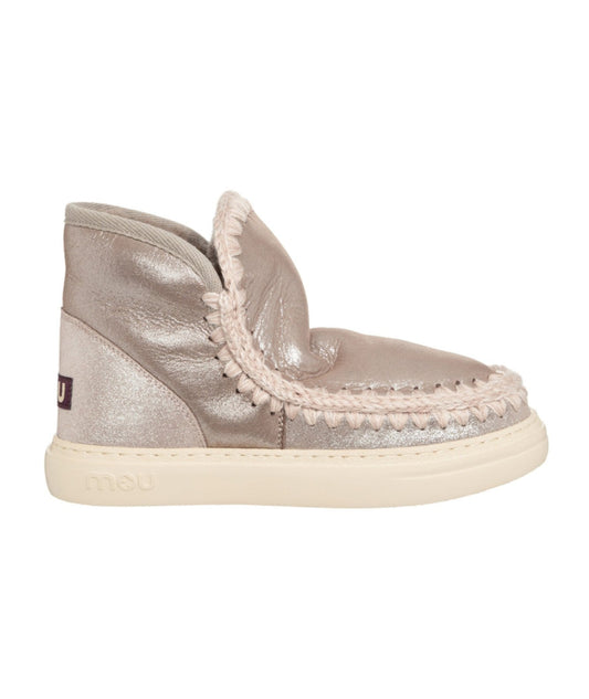 MOU SNEAKER IN PELLE ESKIMO BOLD GLITTER MU.FW411000C GRIGIO