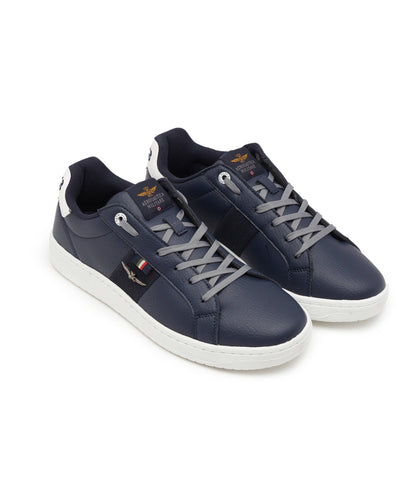 AERONAUTICA MILITARE SNEAKER IN SIMILPELLE AM-23 SC211CT3226 BLU