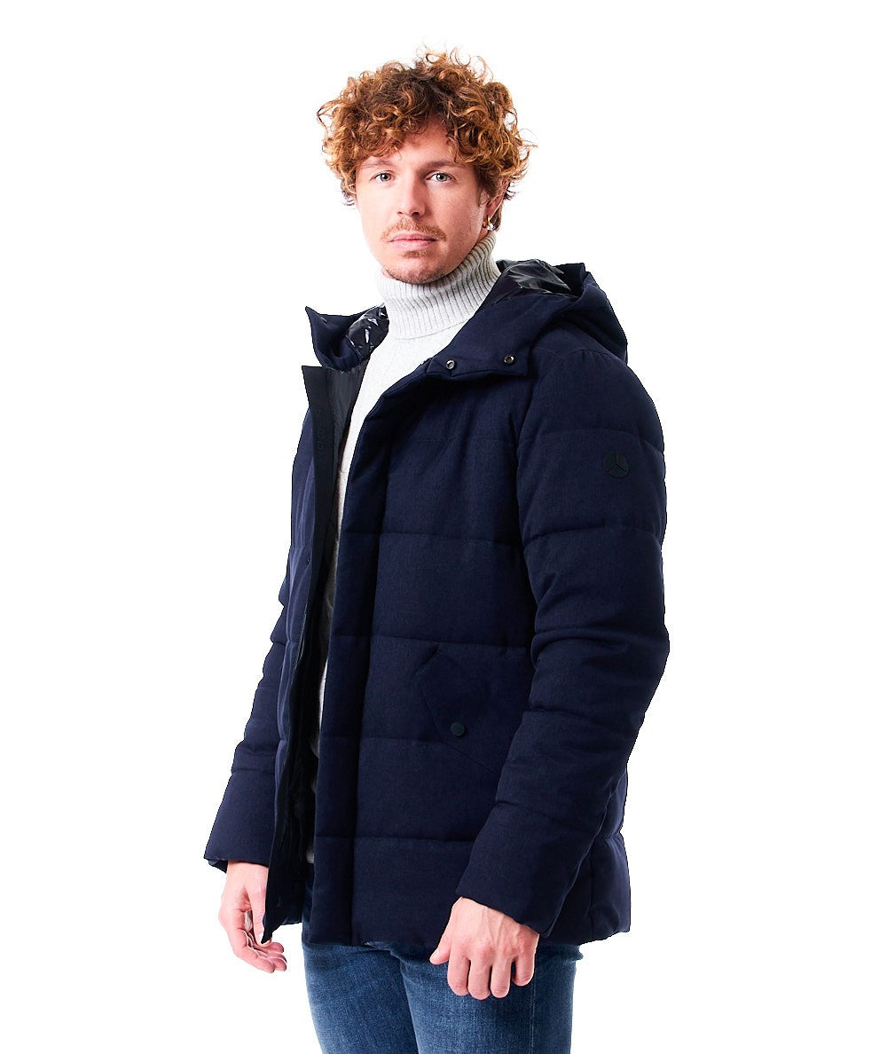 PEOPLE OF SHIBUYA PIUMINO IN TESSUTO DARE PMW01 BLU NAVY