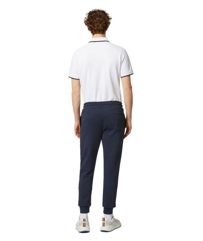 K-WAY PANTALONE DA JOGGING IN FELPA NON GARZATA MICK K7118SW BLU SCURO