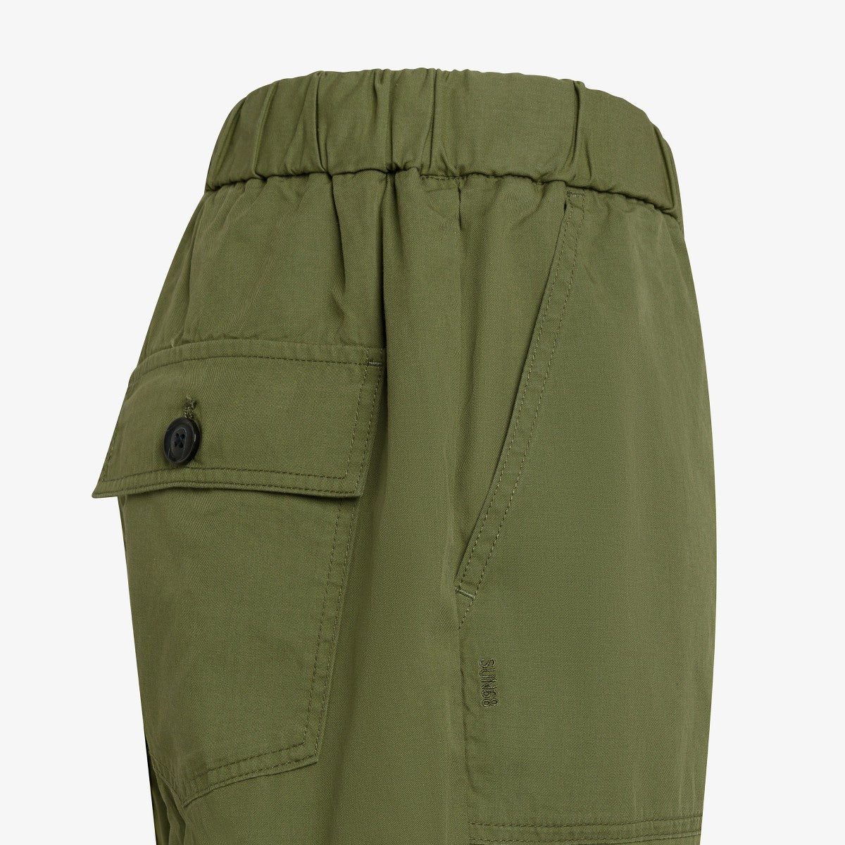 SUN68 PANTALONE CARGO P34105 VERDE SCURO