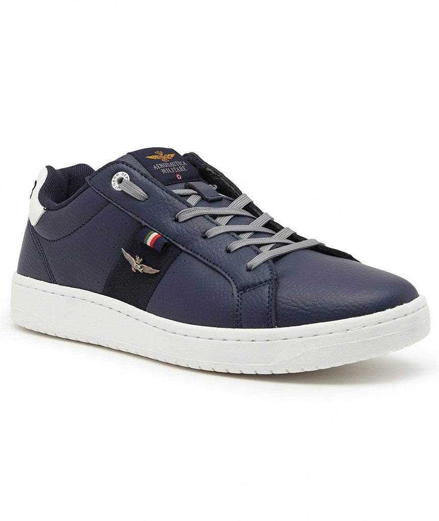 AERONAUTICA MILITARE SNEAKER IN SIMILPELLE AM-23 SC211CT3226 BLU