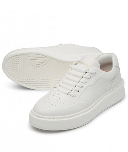 BARRACUDA SNEAKERS SUOLA ALTA BOZEMAN BD1415 BIANCO