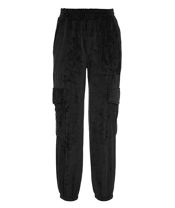 KAOS SPORT PANTALONI CARGO IN VELLUTO PISMA001 NERO