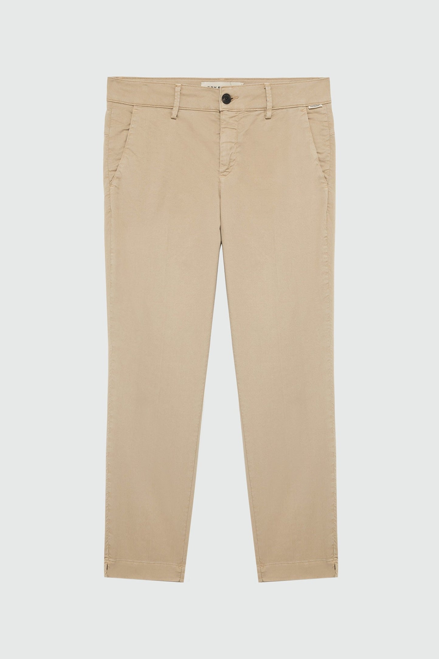 ROY ROGER'S PANTALONE FLOW IN GABARDINA RND057P3810127 BEIGE