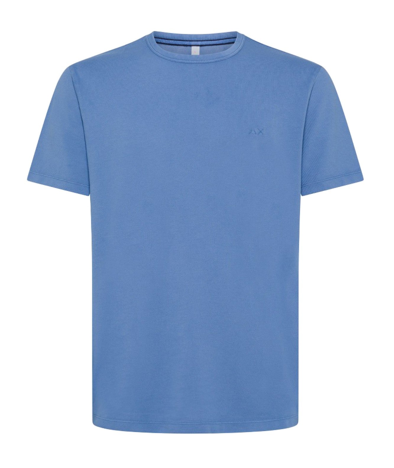 SUN68 T-SHIRT IN COTONE OPERATO T34127 AVIO