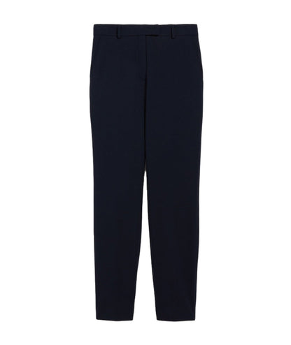 MAX MARA STUDIO PANTALONE PUNTO MILANO ANANAS BLU SCURO