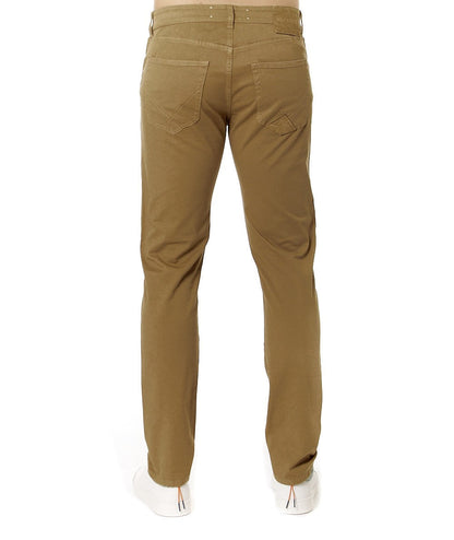 ROY ROGER'S PANTALONE IN GABARDINA 517 PLAIN RRU089C9250112 MARRONE CHIARO