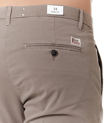 ROY ROGER'S PANTALONE NEW ROLF RRU013C9250112 BEIGE