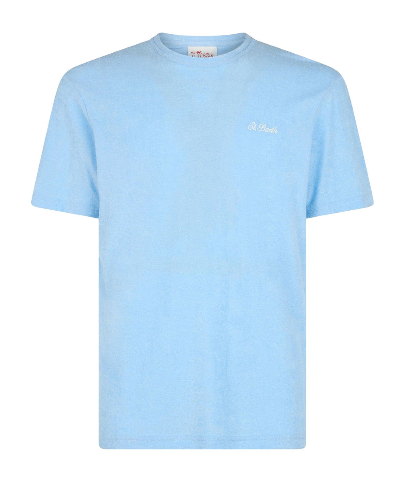 MC2 SAINT BARTH T-SHIRT GARY GAR0002 AZZURRO