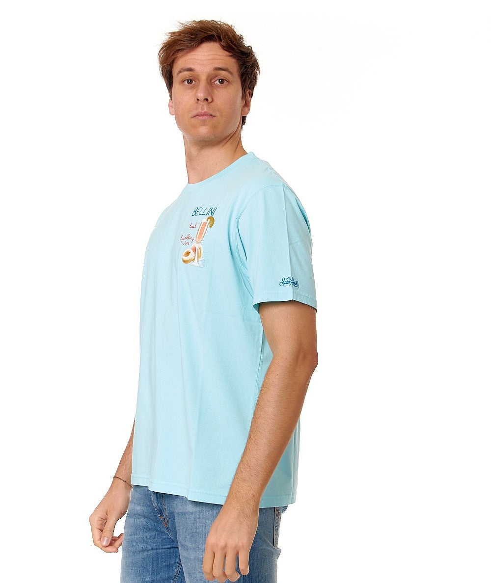 MC2 SAINT BARTH T-SHIRT BELLINI TSHIRT MAN TSHM001 AZZURRO