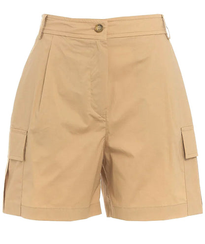 KAOS BERMUDA CARGO IN COTONE QPJCO005 BEIGE