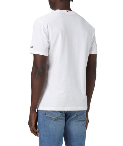 MC2 SAINT BARTH T-SHIRT ALL WE NEED IS GIN TONIC TSHM001 BIANCO