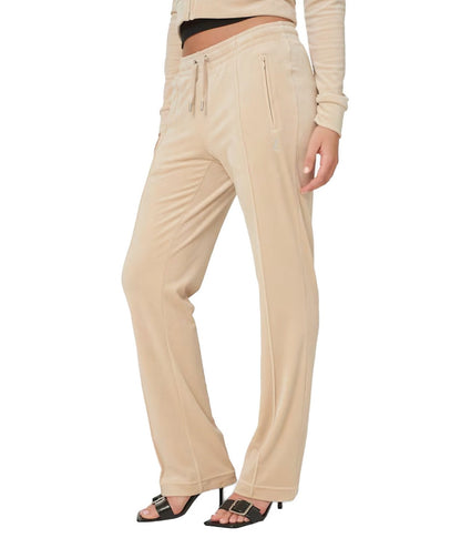 JUICY COUTURE PANTALONI IN VELLUTO TINA VEJH70047WPFJJ1 BEIGE