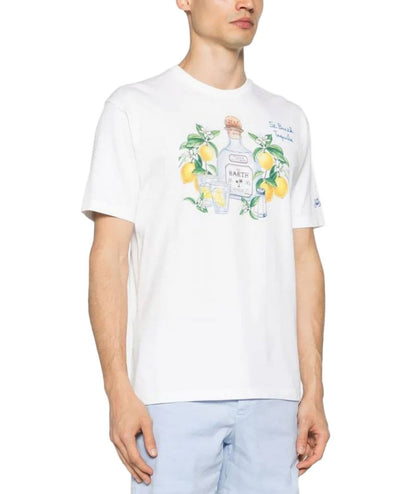 MC2 SAINT BARTH T-SHIRT STAMPA TEQUILA BOOM TSHM001 BIANCO