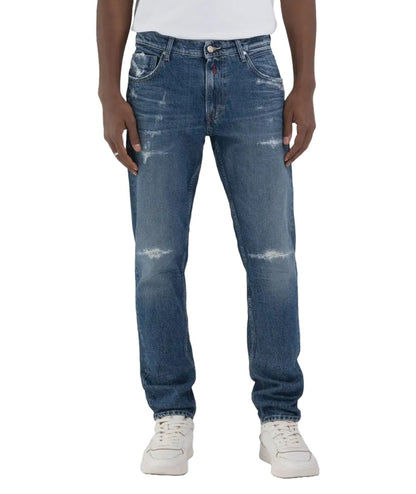 REPLAY JEANS AFFUSOLATO MICKYM M1021P.000.727742R DENIM SCURO