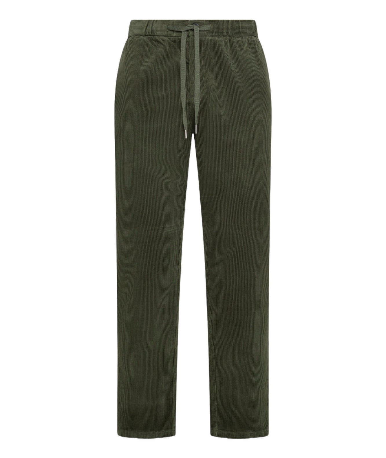 SUN68 PANTALONI CORDUROY CON COULISSE P44106 VERDE SCURO