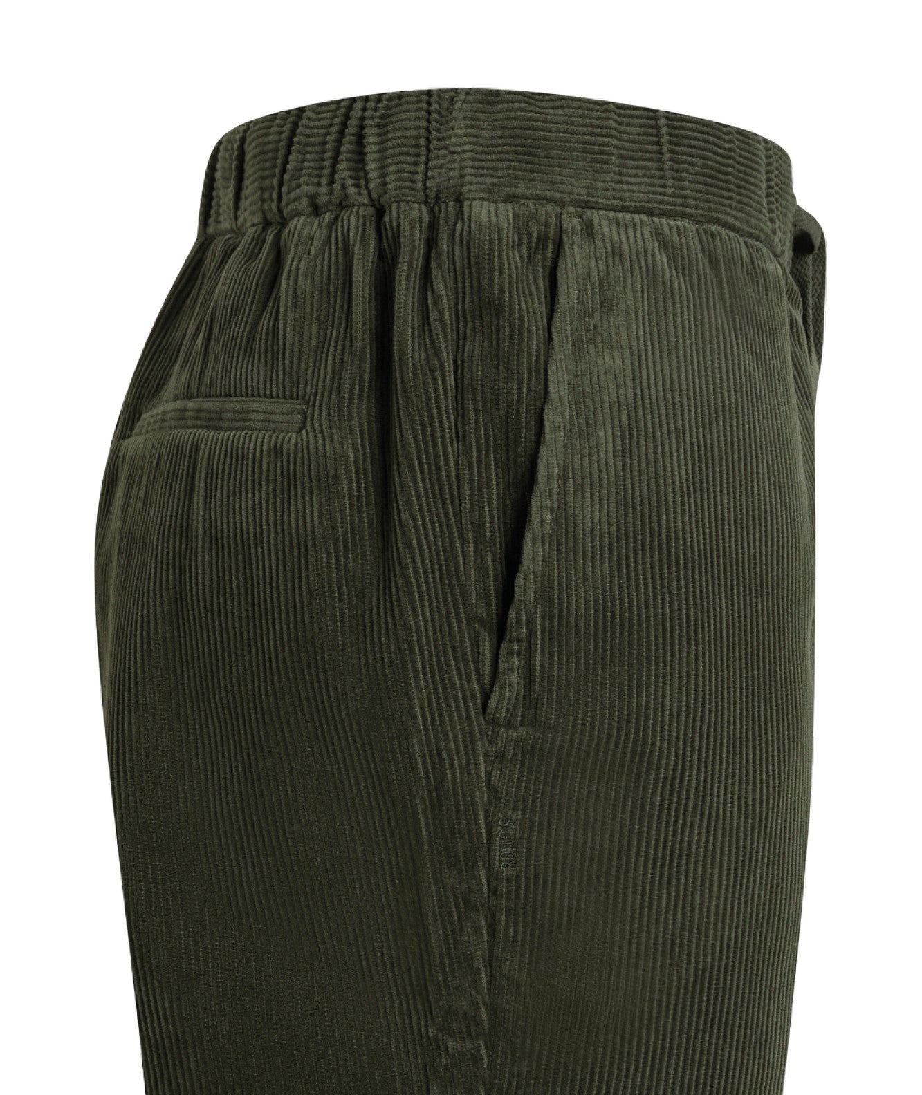 SUN68 PANTALONI CORDUROY CON COULISSE P44106 VERDE SCURO