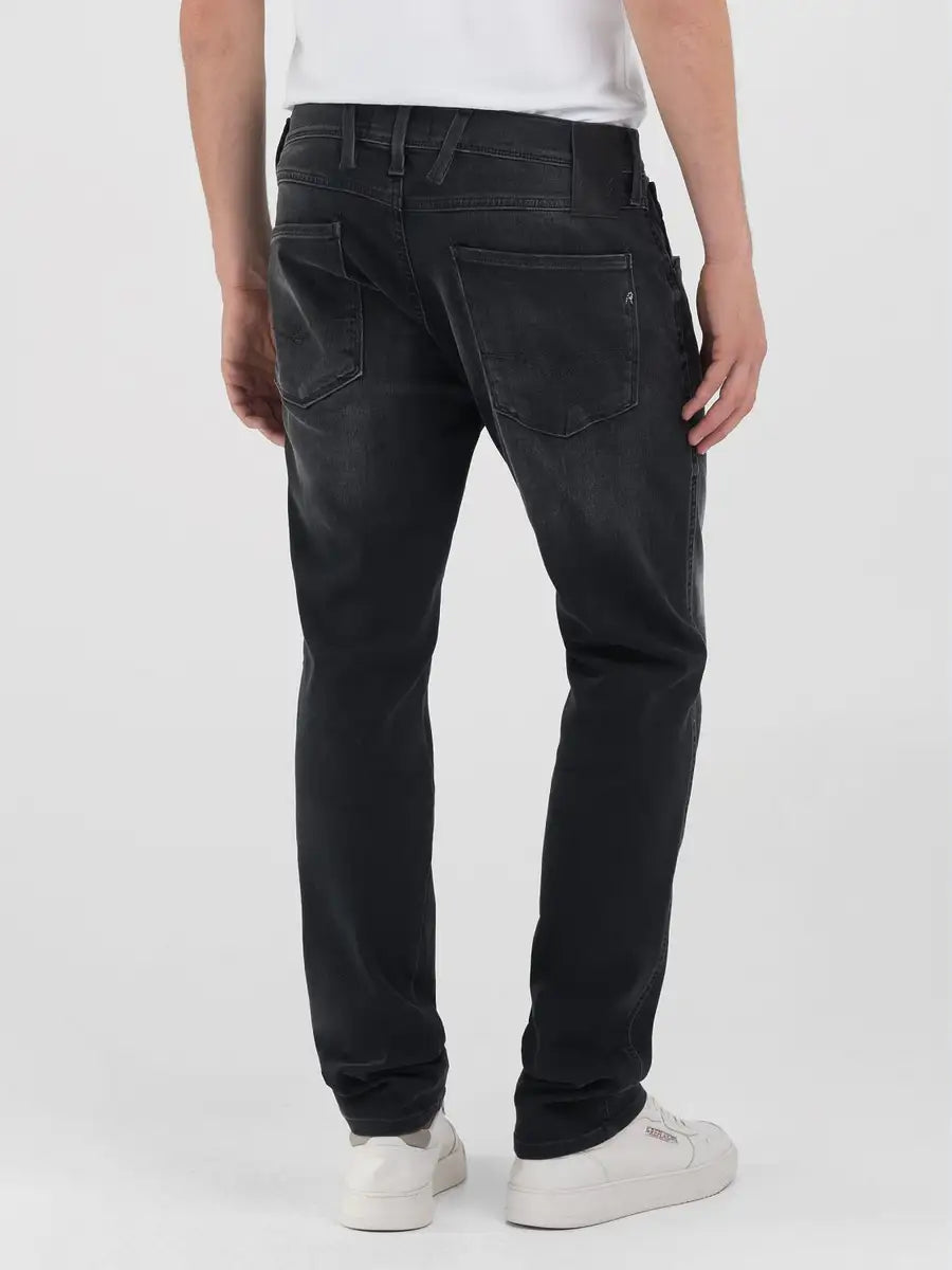 REPLAY JEANS ANBASS SLIM FIT M914Y.000.66172B NERO