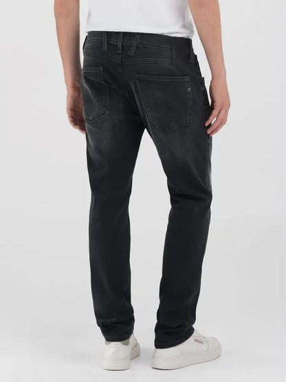 REPLAY JEANS ANBASS SLIM FIT M914Y.000.66172B NERO