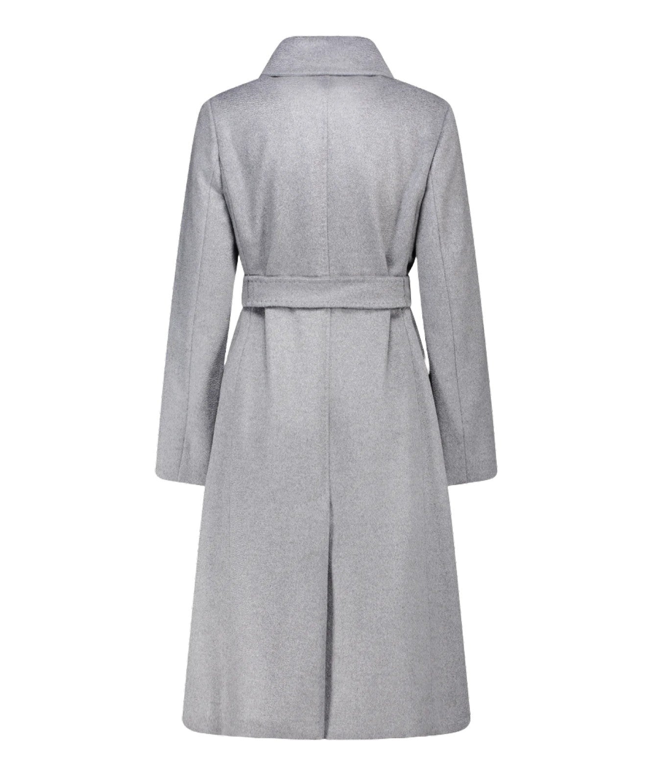 MAX MARA STUDIO CAPPOTTO A VESTAGLIA BCOLLAG GRIGIO MEDIO