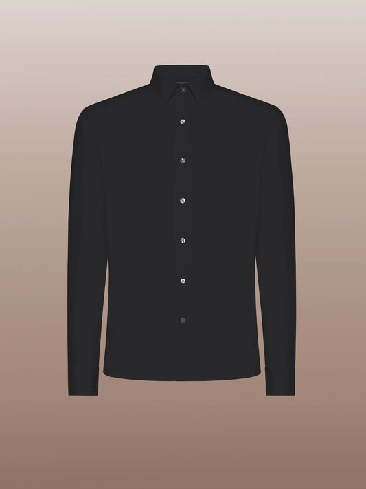 RRD CAMICIA OXFORD OPEN SHIRT W24251 NERO