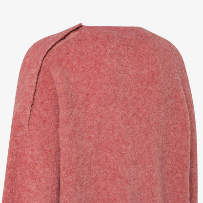 SUN68 MAGLIA ROUND OVER BOUCLE k44293 ROSA