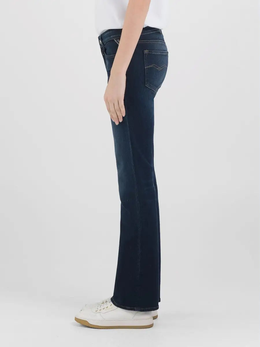 REPLAY JEANS BOOTCUT NEW LUZ WLH689.000.69D709 BLU SCURO