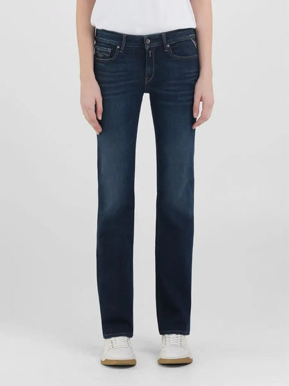 REPLAY JEANS BOOTCUT NEW LUZ WLH689.000.69D709 BLU SCURO