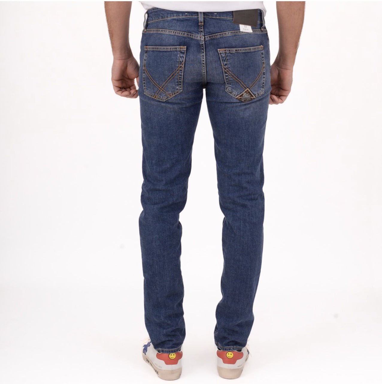 ROY ROGER'S JEANS 517 WEARED 10 RRU075D0210028 DENIM SCURO