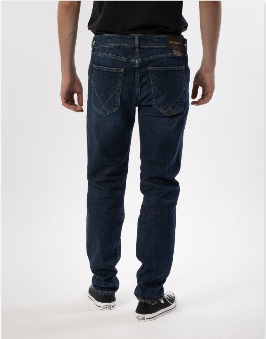 ROY ROGER'S JEANS 517 SPECIAL MAN DENIM ELAST RRU110CE082813 DENIM SCURO