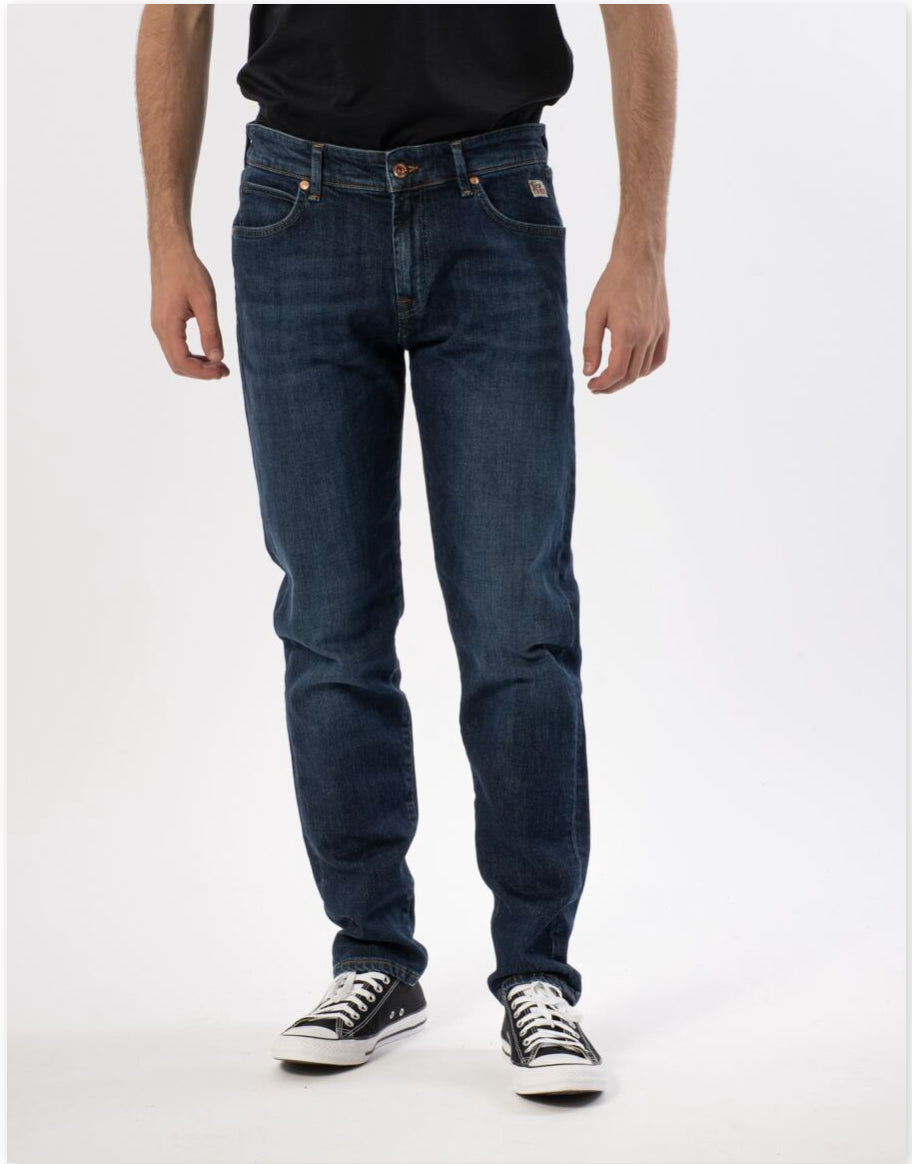 ROY ROGER'S JEANS 517 SPECIAL MAN DENIM ELAST RRU110CE082813 DENIM SCURO