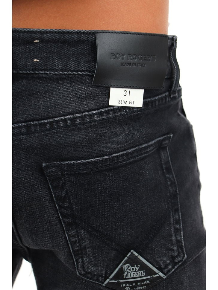 ROY ROGER'S JEANS 517 DENIM CARLIN RRU075N0862393 NERO