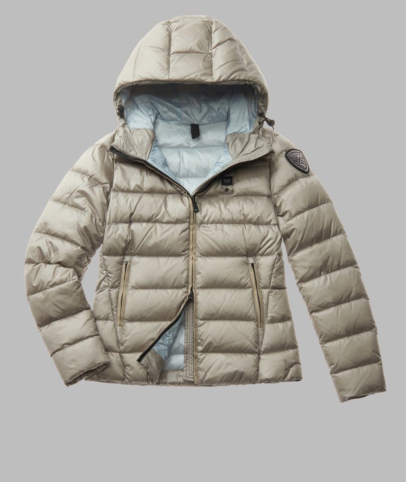 BLAUER PIUMINO TRAPUNTATO CHARME 24WBLDC03036 GRIGIO