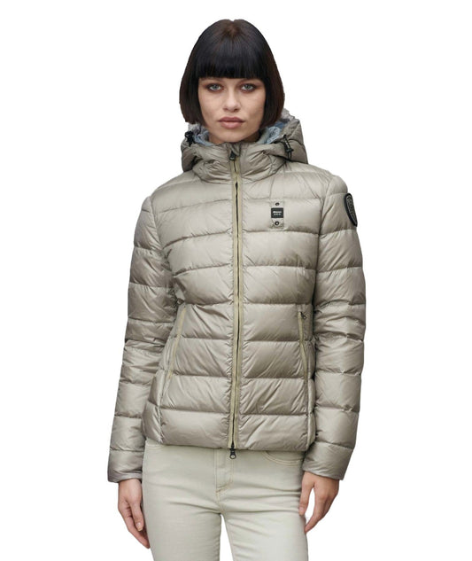 BLAUER PIUMINO TRAPUNTATO CHARME 24WBLDC03036 GRIGIO