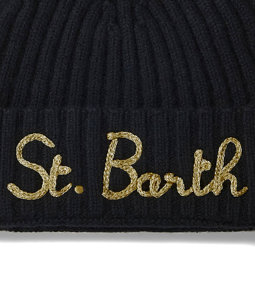 MC2 SAINT BARTH CAPPELLO CON RICAMO ST BARTH WENG005 NERO