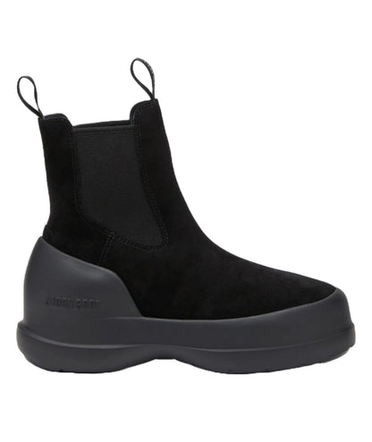 MOON BOOT STIVALE LUNA CHELSEA SUEDE 80D2480050 NERO