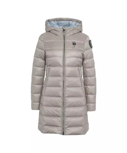 BLAUER PIUMINO LUNGO AGNES 24WBLDK03037 GRIGIO